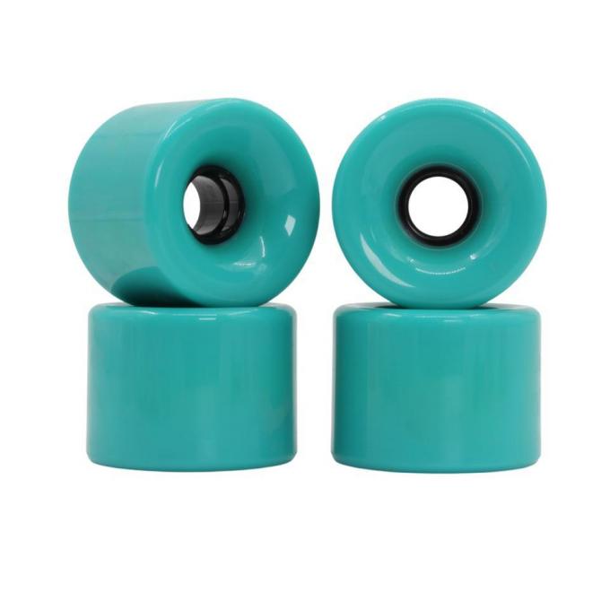 Customization Green PU Skateboard Wheels 50MM-59MM Downhill Longboard Wheels 0