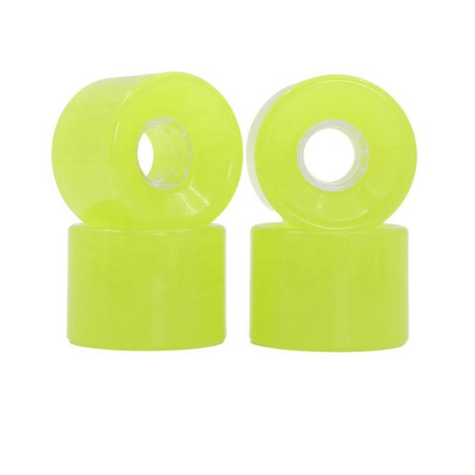 Custom Brand Transparent Stylish Polyurethane Longboard Wheels Wear Resistance 1