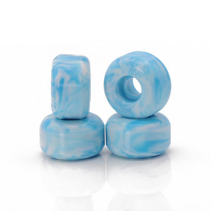 Durable High Rebound PU Skateboard Wheels Custom Color Wear Proof 0