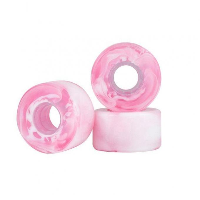 Smooth Sliding PU Skateboard Wheels 70mm 80mm 90mm Longboard  Wheels 3