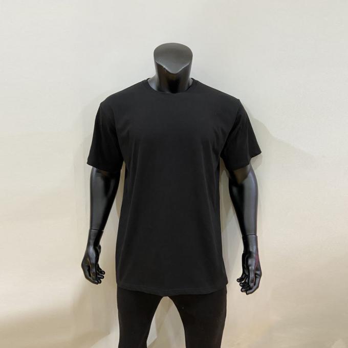Heavyweight Oversized Round Neck T Shirt Mens Loose T Shirt Fashionable 0