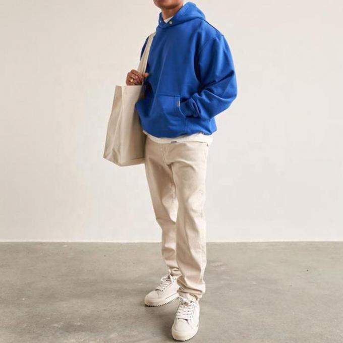 Anti Static 100 Cotton Pullover Hoodie Unisex Pullover Hoodie OEM 1
