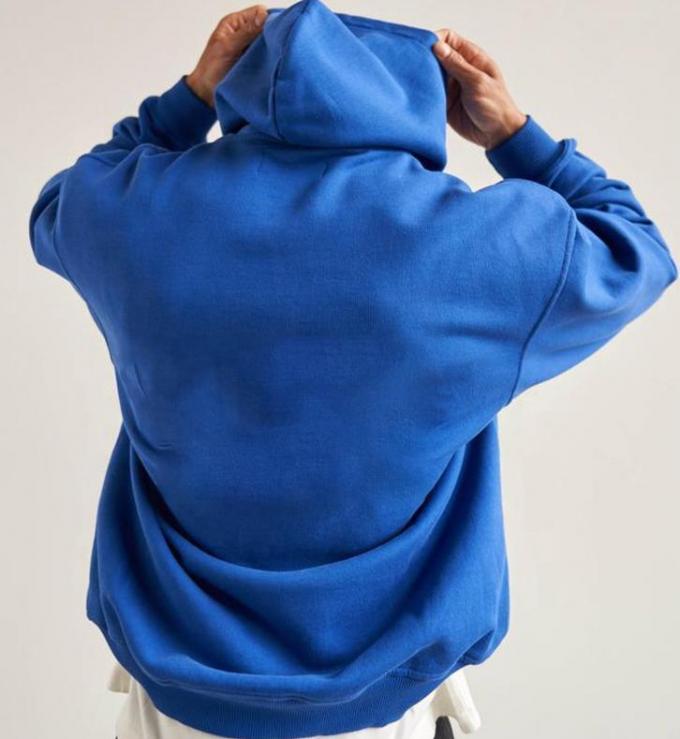 Anti Static 100 Cotton Pullover Hoodie Unisex Pullover Hoodie OEM 2