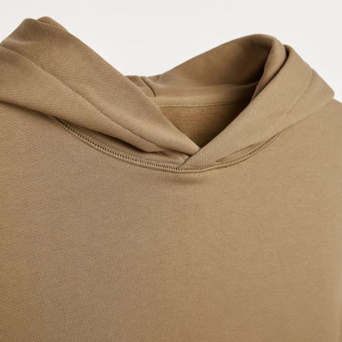 Luxury Cotton Sports Wear Heavyweight French Terry  Oversized Hoodie 0