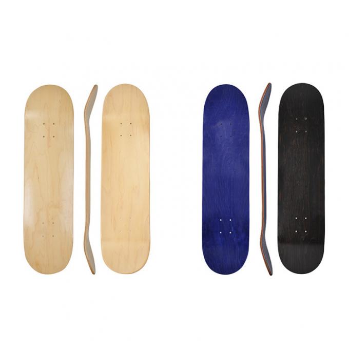 2024 Hot Sales Style 7 Ply Maple Custom Concave Double Kick Professional Long Board Skateboard 2