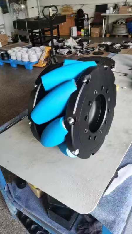 Electric Drive Mecanum Wheels Heavy Duty 10 Inches 0