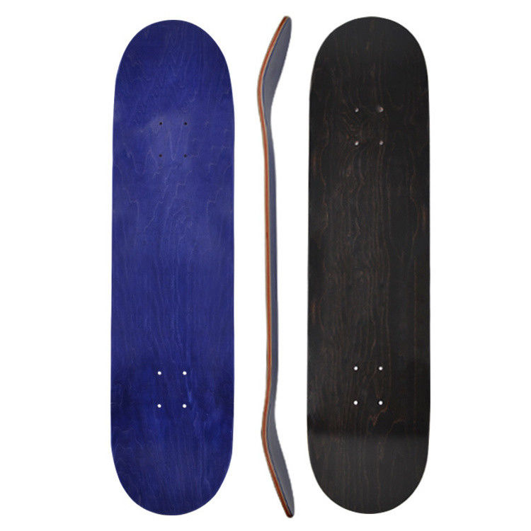 2024 Factory Wholesale Double Kick  7 Ply  Maple Wood Skateboard 8.5 inch