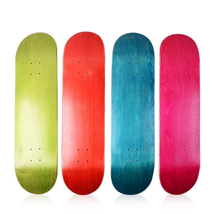 2024 Factory Wholesale Double Kick  7 Ply  Maple Wood Skateboard 8.5 inch